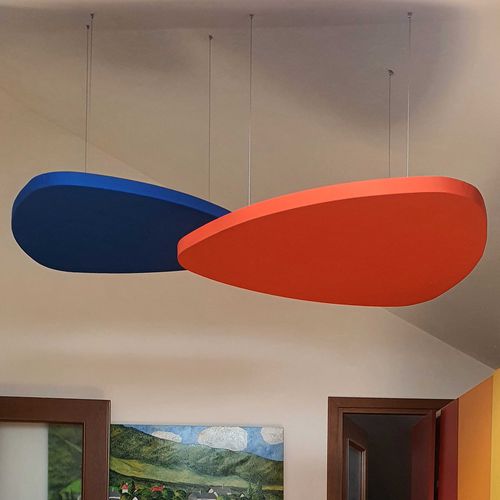 Panneau d'absorption acoustique pour plafond - PLETTRO® - Acustico - suspendu / pour mur / pour cloison