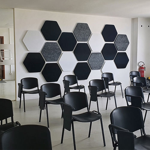 Panneau d'absorption acoustique pour plafond - ECOPLAN® - Acustico - mural / pour cloison / en fibre de polyester