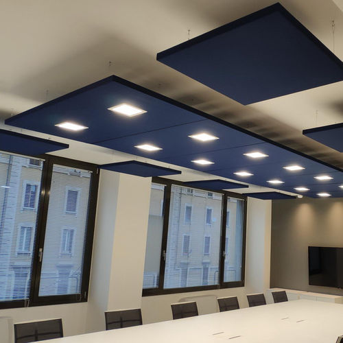 Lampe acoustique - DECHO&reg; - Acustico - suspendue / en fibre de polyester / contemporaine