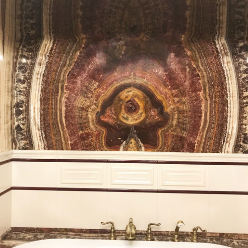 Plaque de pierre naturelle en marbre - Onice Fantastico - Pistore Marmi - pour sol / pour mur / pour agencement intérieur