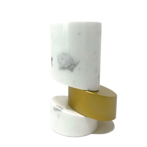 Vase design original - Brass - Pistore Marmi - en marbre / fait main / de table