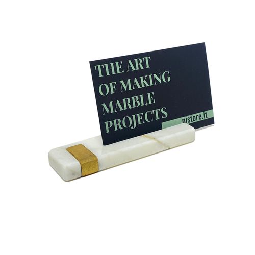 Porte-affiche autoportant - Brass - Pistore Marmi