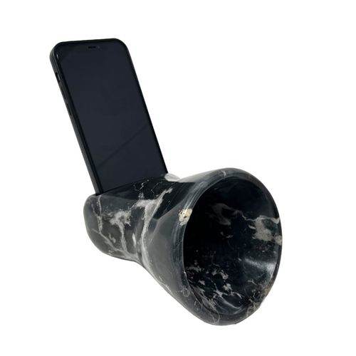 Amplificateur passif - Brass - Nero Portoro marble - Pistore Marmi