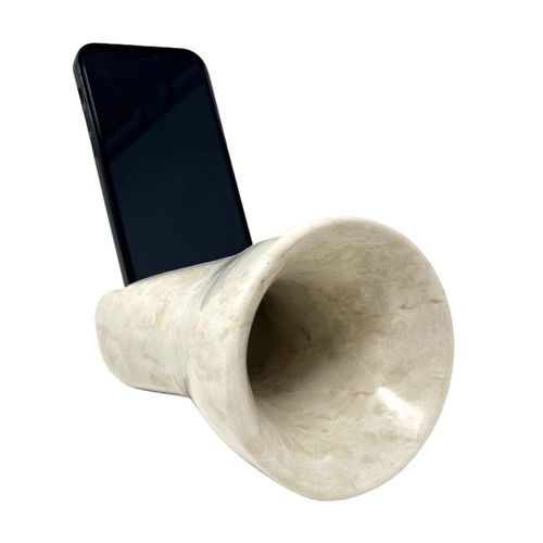 Amplificateur passif - Brass - Botticino Light marble - Pistore Marmi