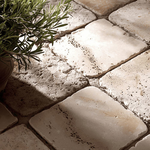 Pavé en céramique - TUMBLING - Pistore Marmi - en pierre / en marbre / intérieur