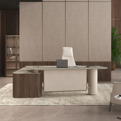 Bureau de direction - ATOLL - Turadi - sur pied / contemporain / en marbre