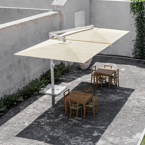 Parasol carré - FELLINI - Ombrellificio Veneto - rectangulaire / déporté / télescopique