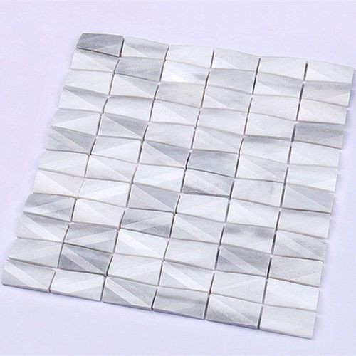 Mosaïque en marbre - GREEK CRYSTAL - Fujian Quanzhou Risheng Stone Industry Co., Ltd. - polie / d'intérieur / de salle de bain