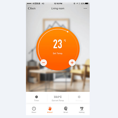 Application mobile pour commande à distance - SMART APP - Sundirect Heater - pour installation domotique / pour smartphone