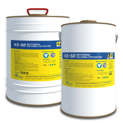 Enduit de protection - AQUACOAT KS-50 - Keshun Waterproof Technology Co.,Ltd - extérieur / pour béton / pour métal