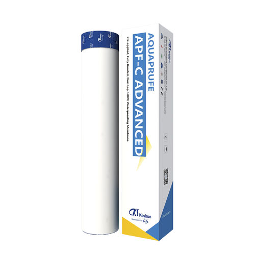 Membrane d'étanchéité antipoinçonnante - AQUAPRUFE APF-C (PLAIN FINISHED)  - Keshun Waterproof Technology Co.,Ltd - pour toiture / pour fondation / pour mur