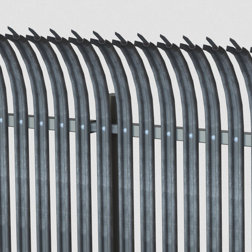 Clôture à lames - PALIFOR  - Betafence International - industrielle / en acier / droite