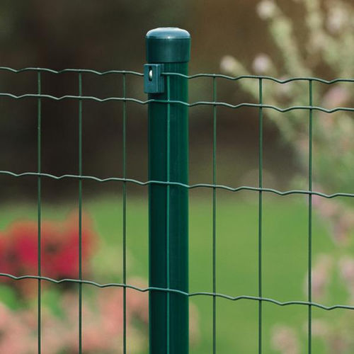 Poteau pour clôture en acier galvanisé - Betafence International - contemporain / professionnel / résidentiel