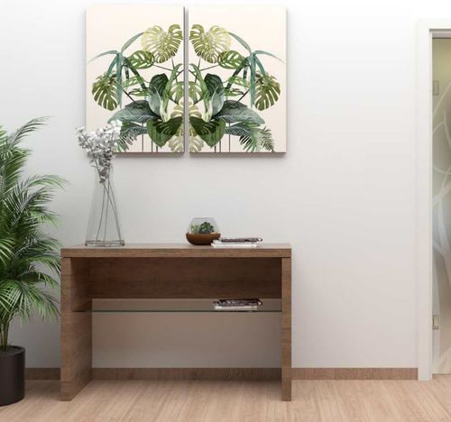 Console en bois - FIP PORTE - contemporaine / en verre / avec piètement en bois