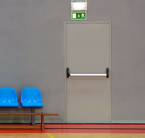 Porte d'intérieur - MULTIPURPOSE - PORTE ITALIANE - en acier galvanisé / en tôle d'acier / battante