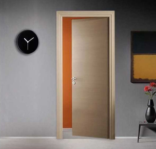 Porte d'intérieur - 801RS - FIP PORTE - en chêne blanc / battante / contemporaine