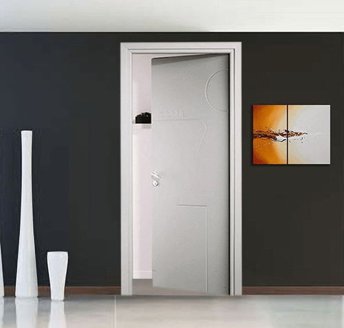 Porte d'intérieur - WOMAN - FIP PORTE - en placage de bois / battante / contemporaine