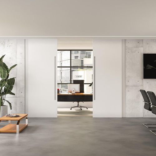 Porte d'intérieur - PORTE ITALIANE - en bois / coulissante / contemporaine