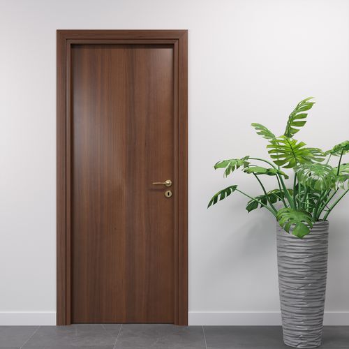 Porte d'intérieur - 801NN - FIP PORTE - en MDF / en placage de bois / battante