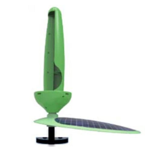 Petite éolienne à axe vertical - HYBRID AEROLEAF - New World Wind - bipale / onshore / pour maison