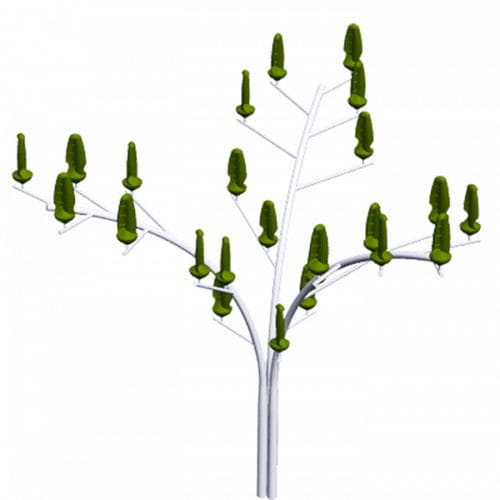 Petite éolienne à axe vertical - WINDPALM - New World Wind - bipale / onshore / pour maison