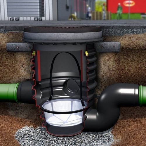 Préfiltre pour station d'épuration - DRAINSTAR XL - GRAF International - pour le traitement de l'eau