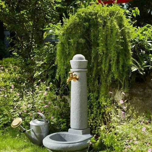 Fontaine de jardin - VENEZIA LIGHTGRANITE - GRAF International - au sol / en pierre / classique