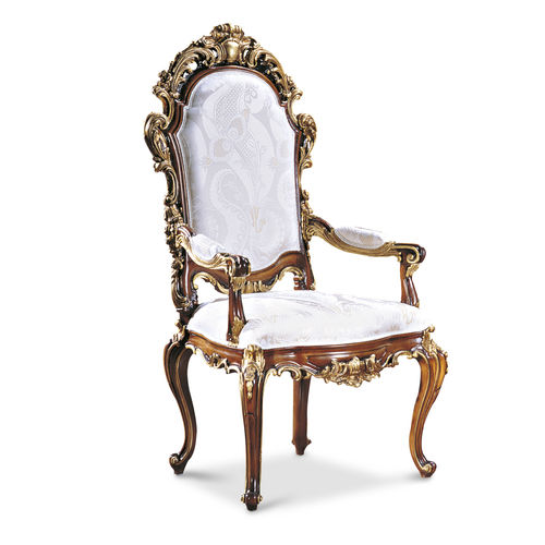 Chaise de style - P113 - Francesco Molon - d'intérieur / en tissu / avec piètement en hêtre