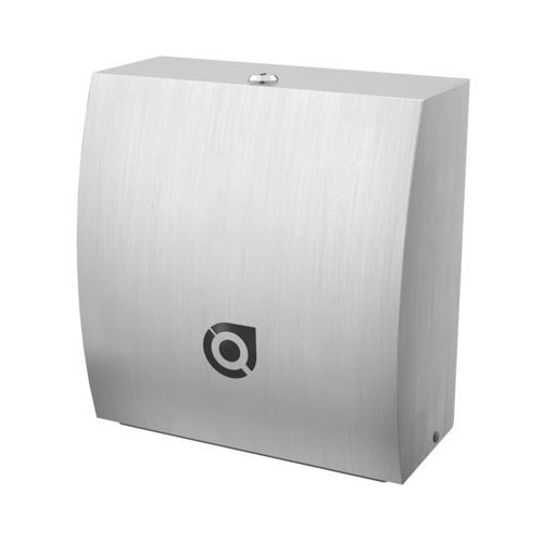 Distributeur d'essuie-mains mural - Vela - QTS ITALY SRL - en acier inoxydable / électronique / professionnel