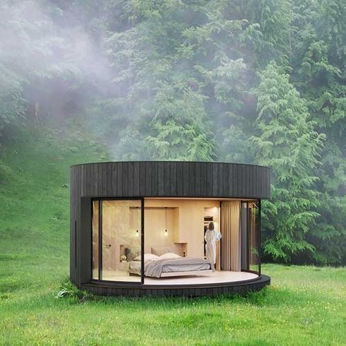 Micro-maison type bungalow - IRELAND - NingBo DeepBlue Smarthouse Co.,LTD. - individuelle / contemporaine / en bois