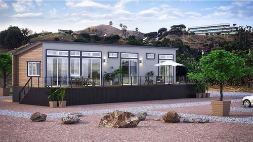 Maison préfabriquée - WATER - NingBo DeepBlue Smarthouse Co.,LTD. - modulaire / moderne / sur ossature en bois