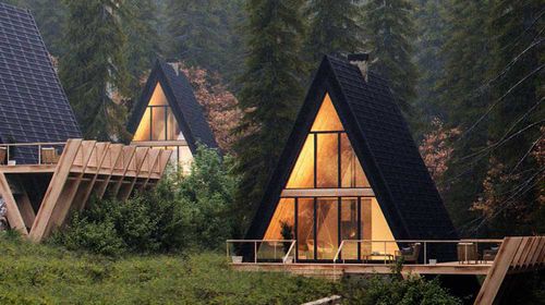Maison type bungalow - A HOUSE TYPE 3 - NingBo DeepBlue Smarthouse Co.,LTD. - contemporaine / de plain-pied / ossature métallique