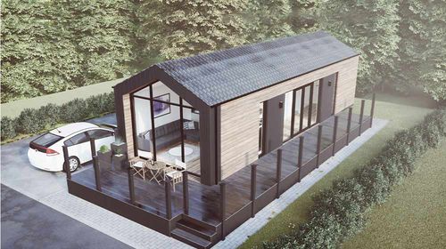 Maison préfabriquée - PAIKUN CABIN - NingBo DeepBlue Smarthouse Co.,LTD. - contemporaine / de plain-pied / en bois