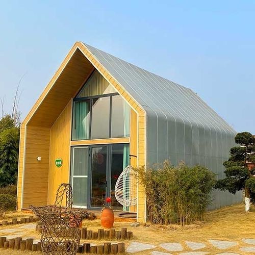 Maison type - DOLOMITI - NingBo DeepBlue Smarthouse Co.,LTD. - contemporaine / individuelle / en bois