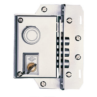Serrure mécanique - 122A SERIES - CVL - pour porte d'entrée / 1 point / professionnelle