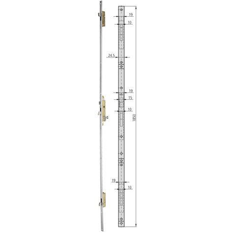 Serrure électronique - 2994 SERIES - CVL - de porte / 3 points / professionnelle