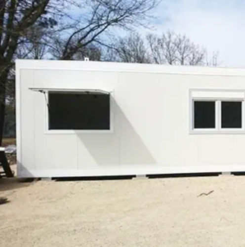 Kiosque commercial - NOVALABO - NOVAKIOSK MODULARYS - de restauration / d'extérieur / en bois