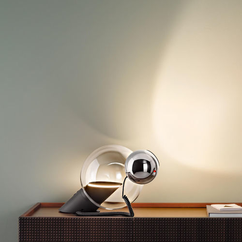 Lampe de table - GRAVITA  - Stilnovo - en métal / en verre / en verre soufflé