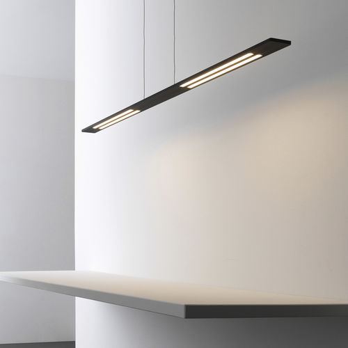 Suspension - LAMA  - Stilnovo - en métal peint / en polycarbonate / en opale