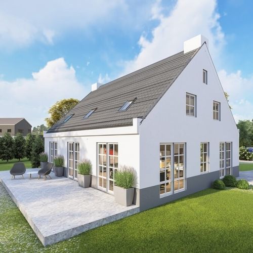Maison préfabriquée - THE NETHERLANDS P - Frame House group Sia - écologique / passive / contemporaine