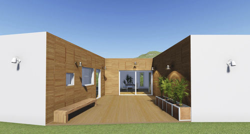 Maison préfabriquée - FRANCE 147 - Frame House group Sia - écologique / passive / contemporaine