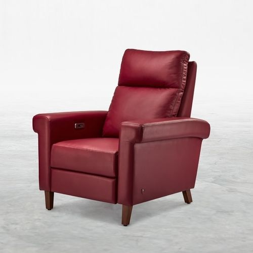 Fauteuil relax contemporain - ASTON - KARLSSON SEATING LTD. - en fleur de bovin / inclinable / avec repose-tête