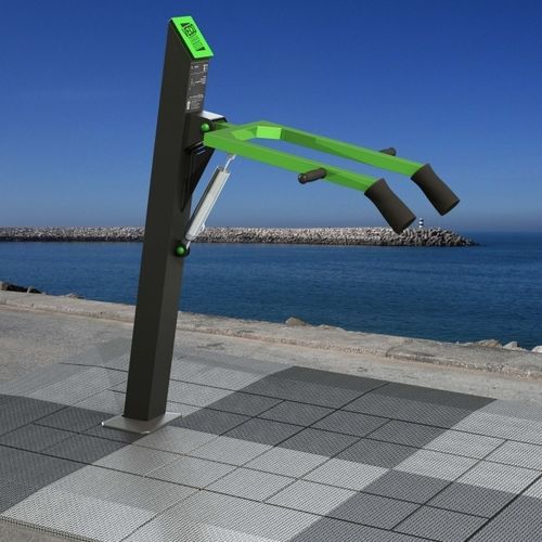 Appareil de musculation squat - FIT X4 - Veco Urban Design - d'extérieur / pour espace public