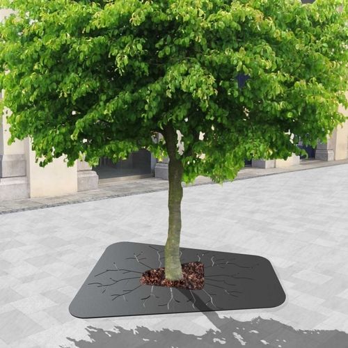 Grille d'arbre trapézoïdale - GA 12 - Veco Urban Design - en acier