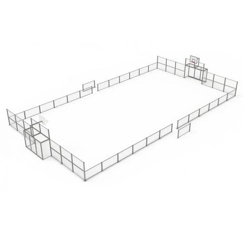 Terrain multisports pour aire de jeux - FIT STADIUM series - Veco Urban Design - pour collectivité