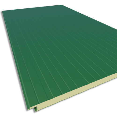 Panneau sandwich isolant pour façade - TRANSFORMADOS Y ACCESORIOS DEL SUR, S.L - 2 faces métalliques / âme en polyuréthane PUR / léger