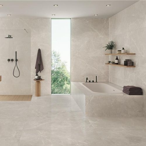 Carrelage en grès cérame - TUNDRA - KTL Ceramica - poli / d'intérieur / de salle de bain