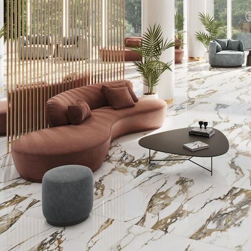 Carrelage en grès cérame - STAGNONE - KTL Ceramica - poli / brillant / d'intérieur