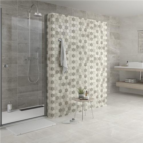 Carrelage en grès cérame - TALO - KTL Ceramica - poli / brillant / à relief