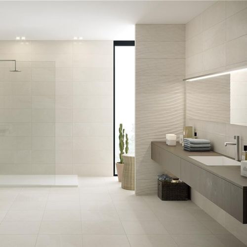 Carrelage d'intérieur - CRESTONE - KTL Ceramica - de salle de bain / au sol / en grès cérame